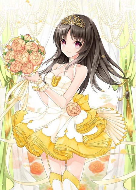 Аниме красавица