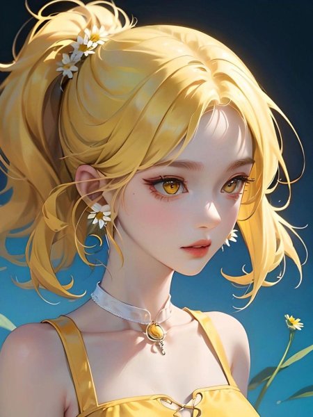 Аниме блондинка принцесса