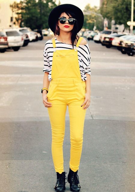 Желтые брюки