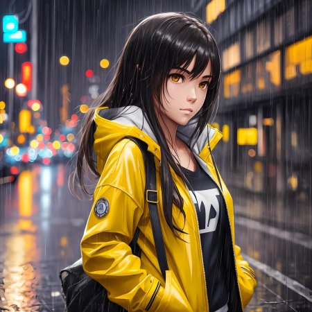 Желтый плащ