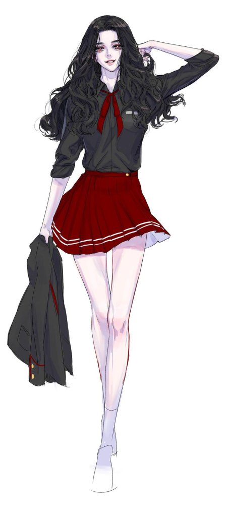 Манхва девушка