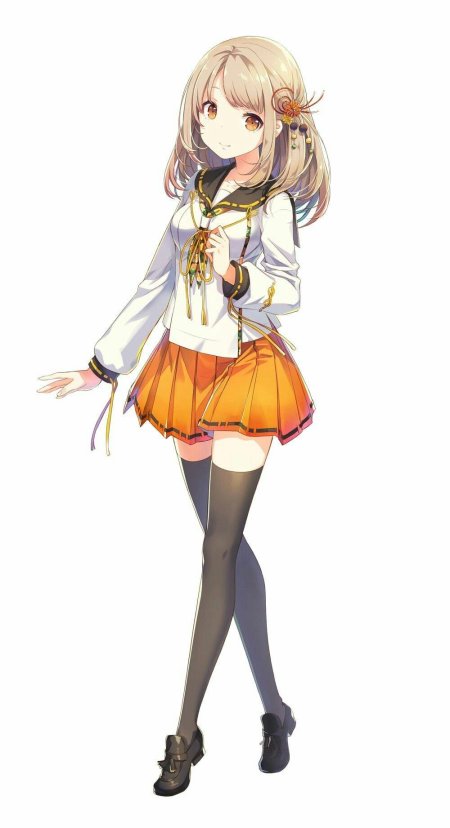 Рисунки аниме девушек