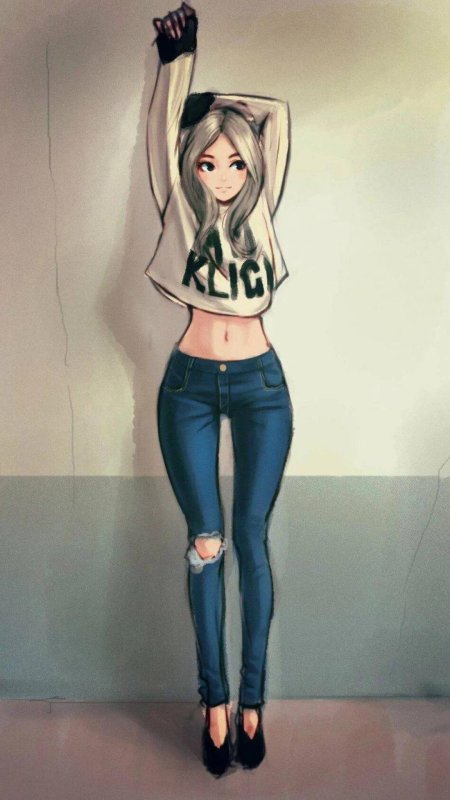 Рисунки девушек