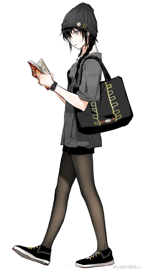 Аниме пацанка пофигистка