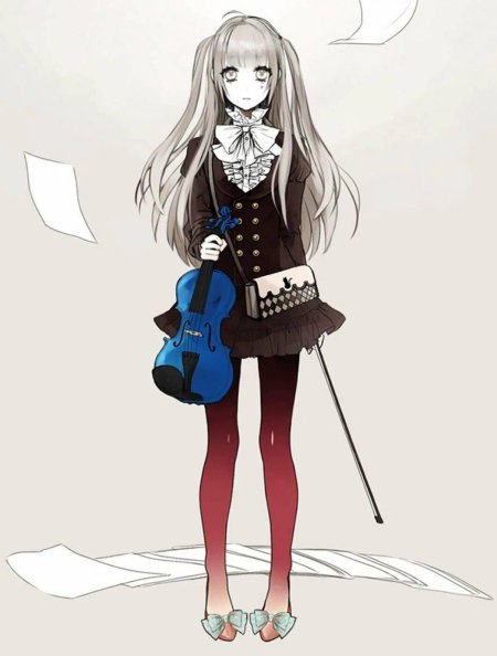 Аниме скрипка