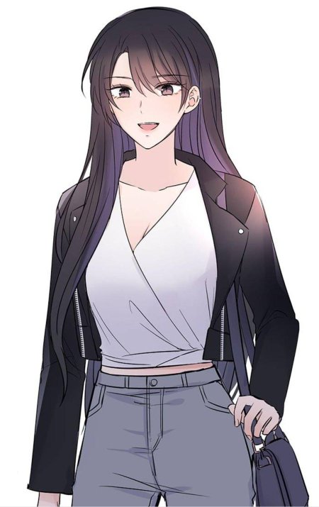 Девушка красивая аниме