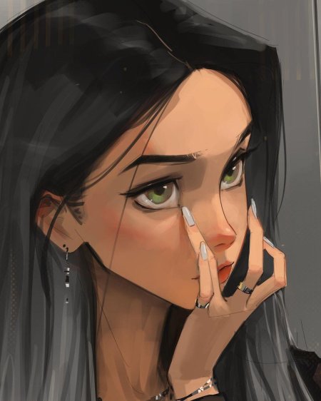 Арты девушек