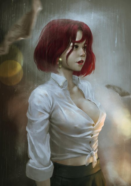 Joyreactor арт барышня