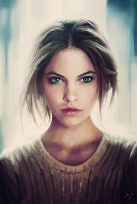 Реалистичные арты девушек