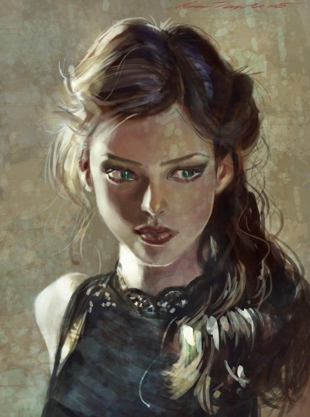 Портрет девушек