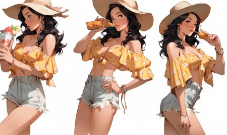 Иллюстрации девушек