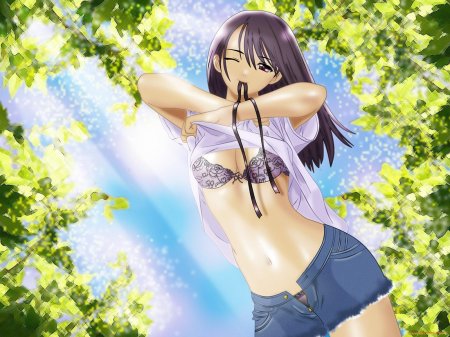 Девушек аниме