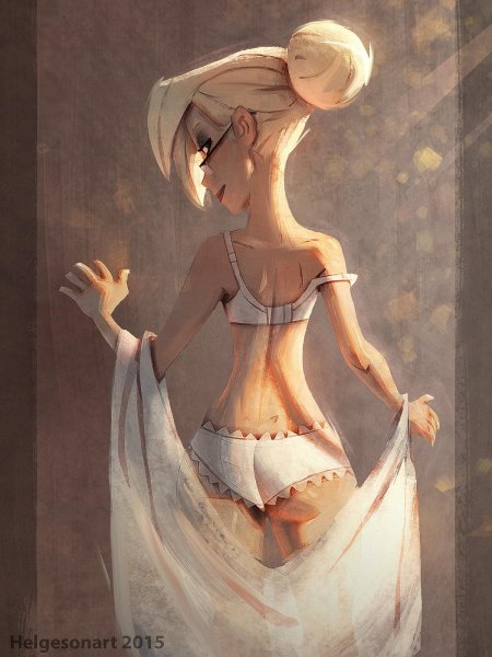 Иллюстрации девушек