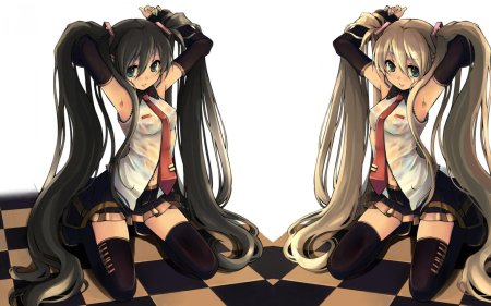 Аниме две девушки