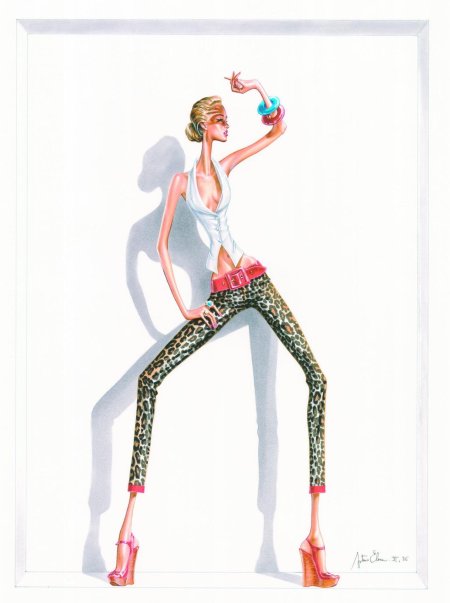 Фэшн иллюстратор артуро елена