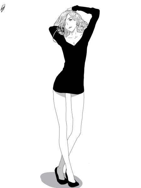 Рисунок девушек