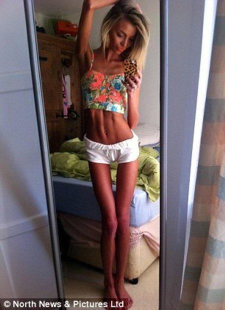 Худые девушки очень