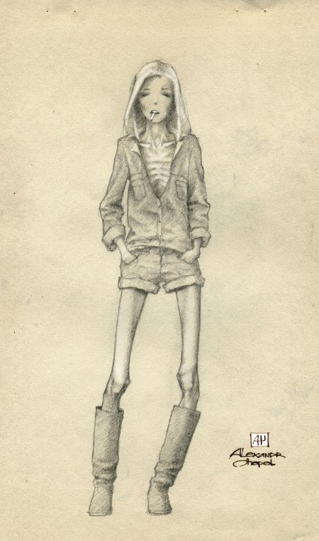 Alexander chepel художник анорексия