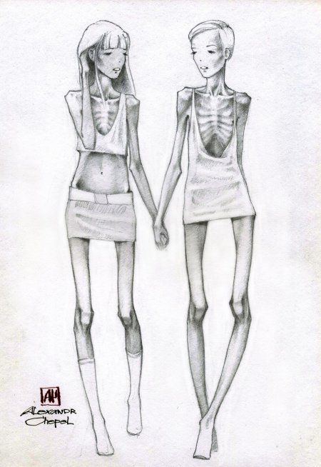 Alexander chepel художник анорексия