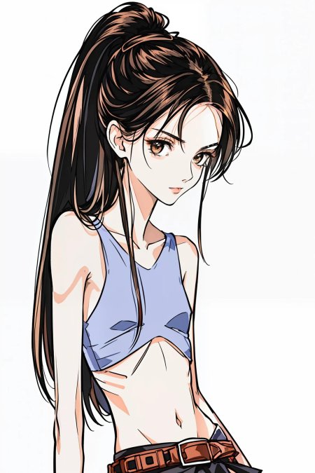 Худая девушка