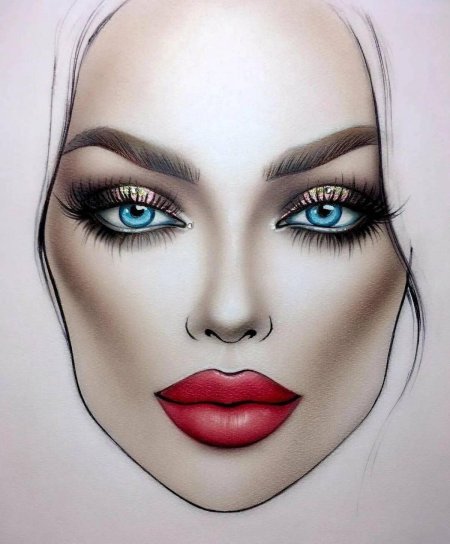 Фейсчарт соня миро