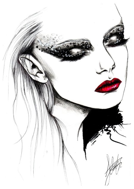 Фэшн иллюстрации