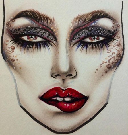 Грим рисунки