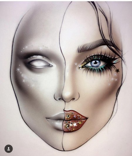 Фантазийный макияж