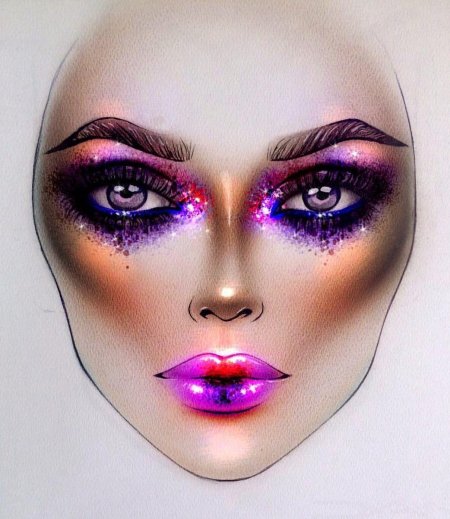 Девчачий макияж