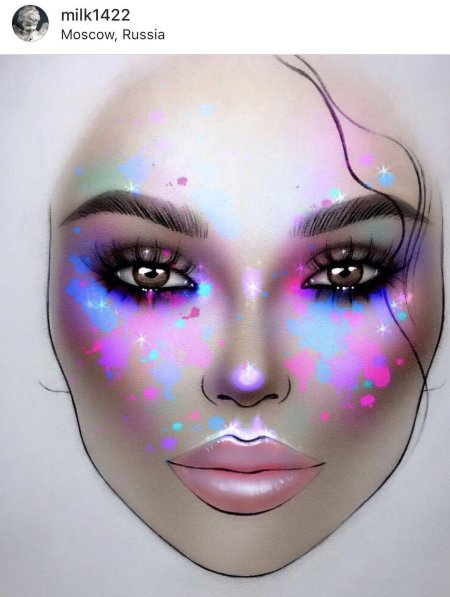 Космический макияж