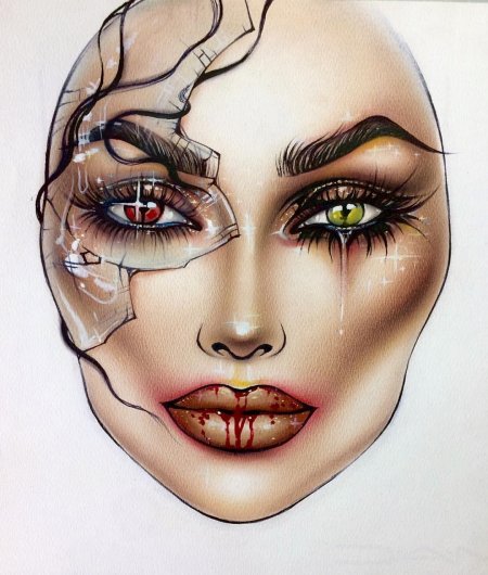 Макияж рисунки
