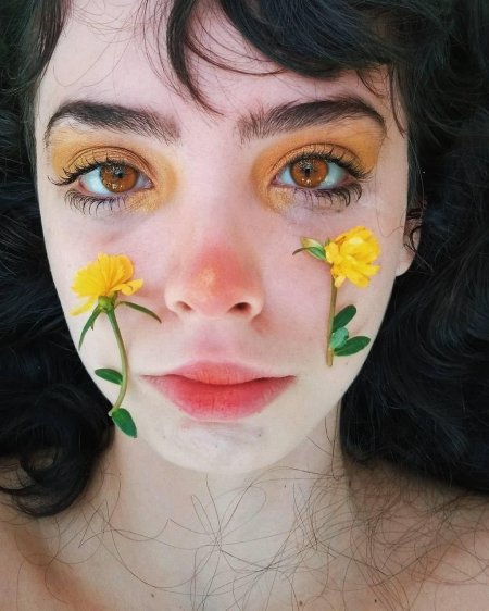 Грим на лице