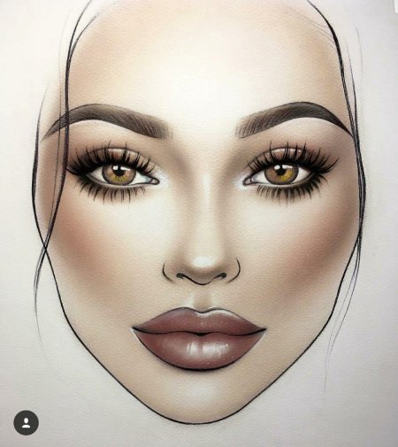 Макияж рисунки