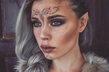 Эльфийский макияж для девушек