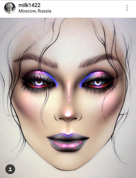 Макияж рисунки