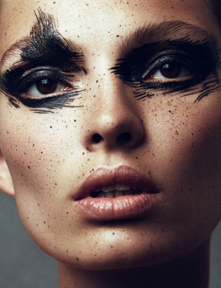 Макияж в стиле гранж