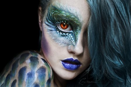 Необычный макияж