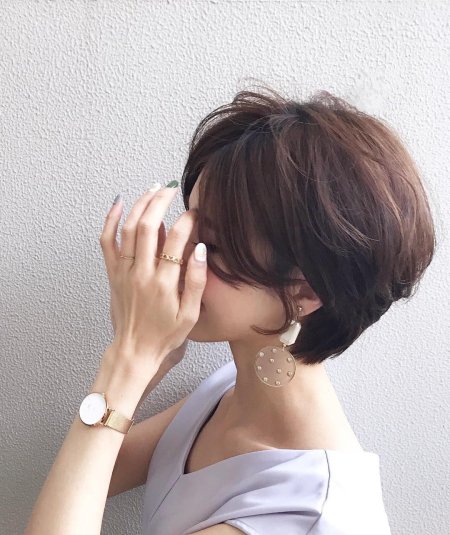 Прическа короткая стрижка