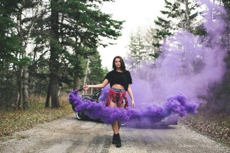 Цветной дым фотосет