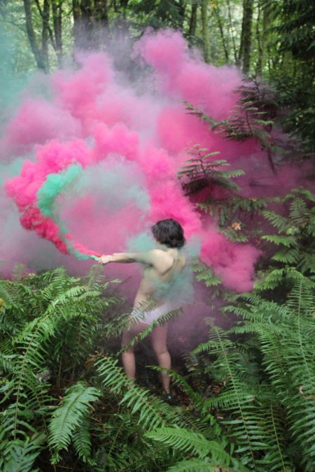 Цветной дым фотосет