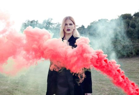 Цветные дымовые шашки для фотосессии