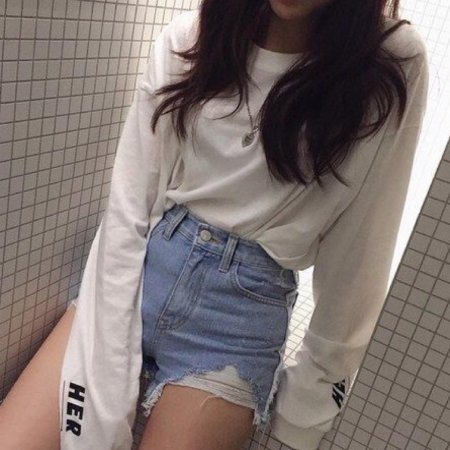 Кореянки в шортах