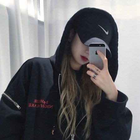 Кореянки с закрытым лицом