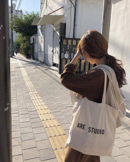 Холщовая женская сумка