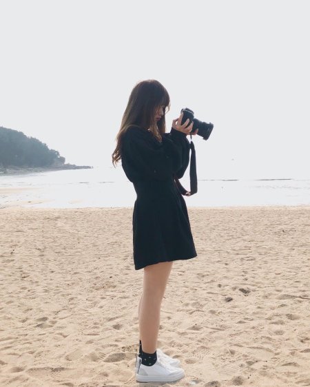 Корейские девушки со спины