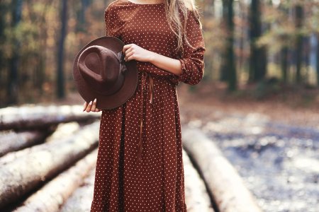 Платье осеннее