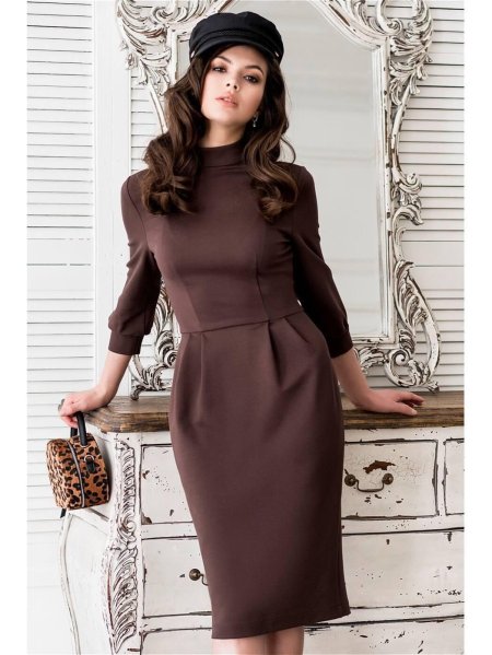 Платье осеннее