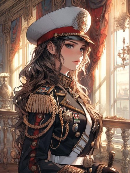 Воительница аниме