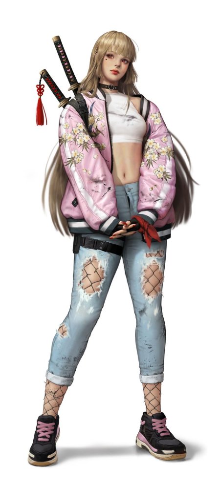 Персонаж девушка