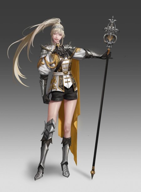 Девушка воин фэнтези